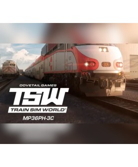 Train Sim World - Caltrain MP36PH-3C Baby Bullet Loco Add-On DLC Steam Key GLOBAL